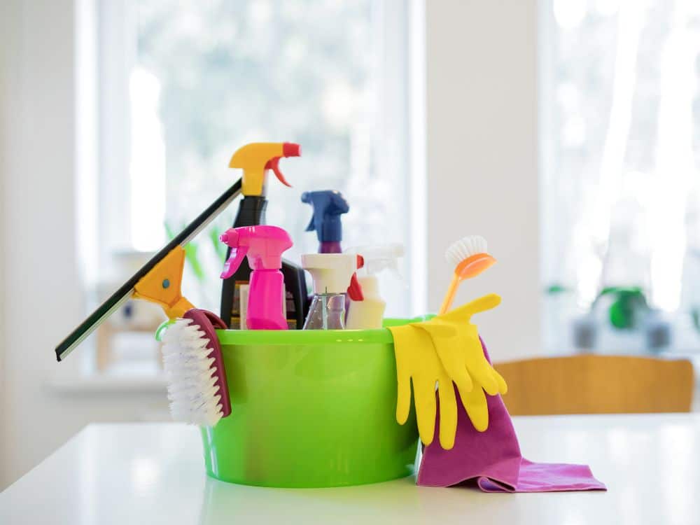 Keep Cleaning Supplies Handy