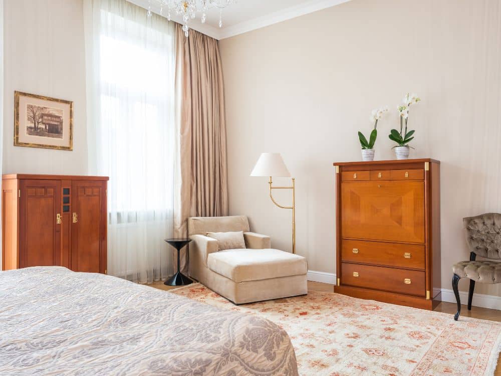 Toasted Almond bedroom paint